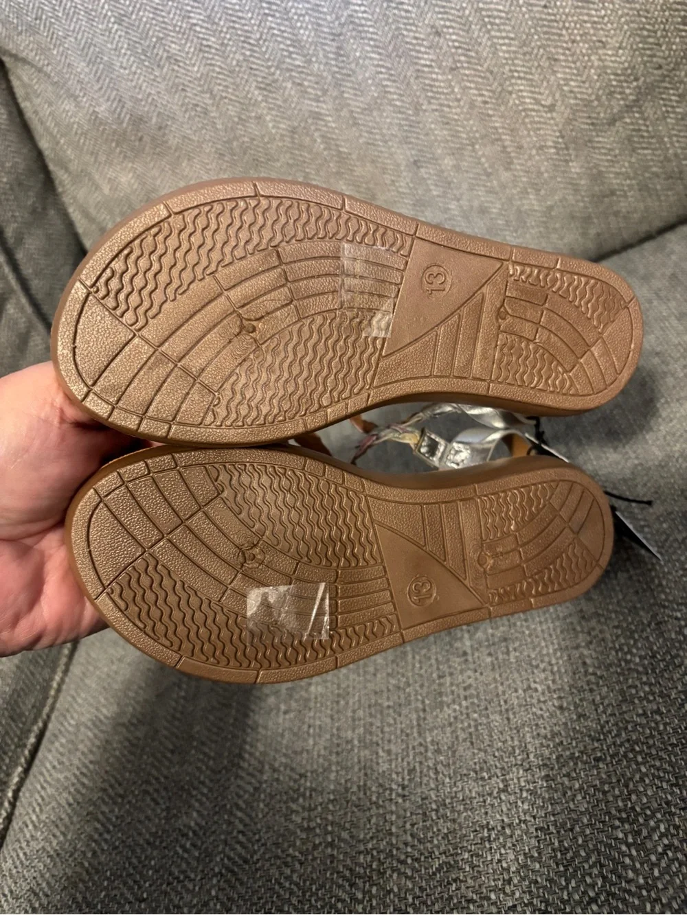 BeBe Girls Sandals Sz Little Girls 13